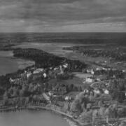 Vanha Munkkiniemi ilmakuvassa vuonna 1940