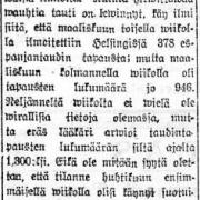 Helsingin Sanomat, 8.4.1919, nro 94, s. 4. Kansalliskirjaston digitaaliset aineistot.