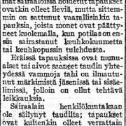 Suomen Sosialidemokraatti, 5.5.1919, nro 101, s. 3. Kansalliskirjaston digitaaliset aineistot