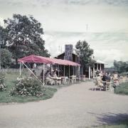 Café Ursula in Kaivopuisto Park, founded for the Olympic Games. Photograph: Olympia-kuva oy / Helsinki City Museum
