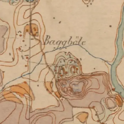 Baggböle-sana Senaatin kartalla