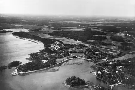 Vanha Munkkiniemi ja Meilahti ilmakuvassa
