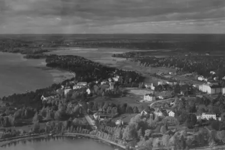 Vanha Munkkiniemi ilmakuvassa vuonna 1940
