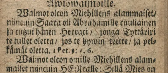 fraktuuralla kirjoitteu teksti