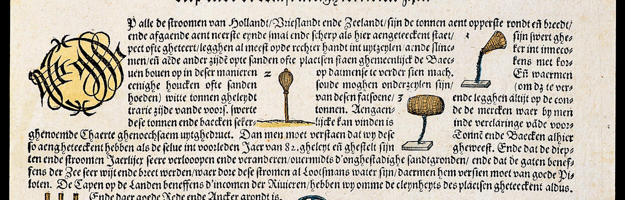 An old manuscript with pictures