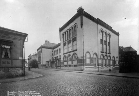 Ratakatu 6, entinen Ratakatu 6b, Merimiehenkatu 7, Helsinki; Helsingin normaalilyseo "Norssi", entinen Helsingin I normaalikoulu, entinen Helsingin suomalainen normaalilyseo