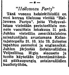 Lyhyt teksti sanomalehdestä.