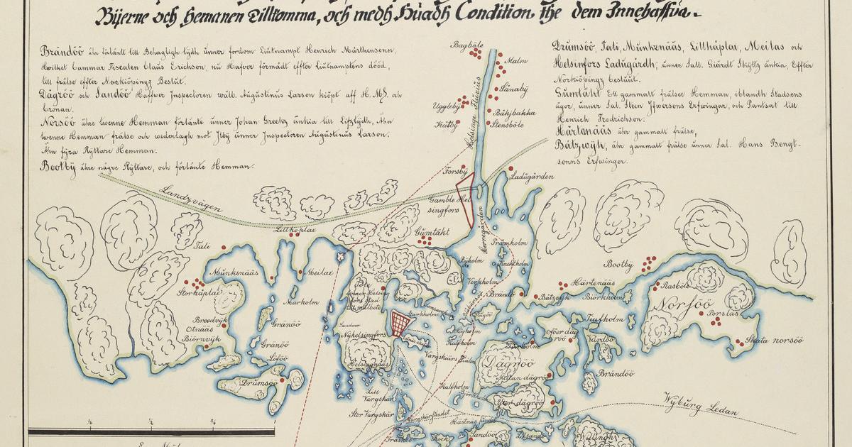 Helsingin kartta 1650 (1888) | Helsingin kaupunki