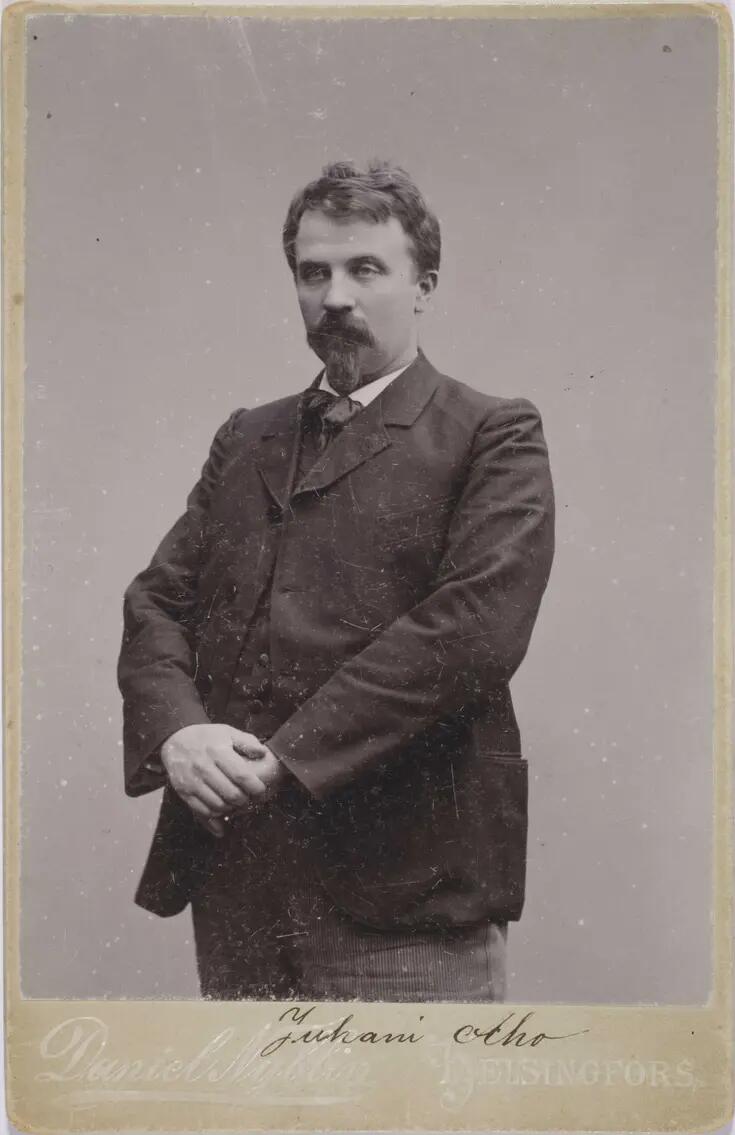 Ett fotografi av Juhani Aho 