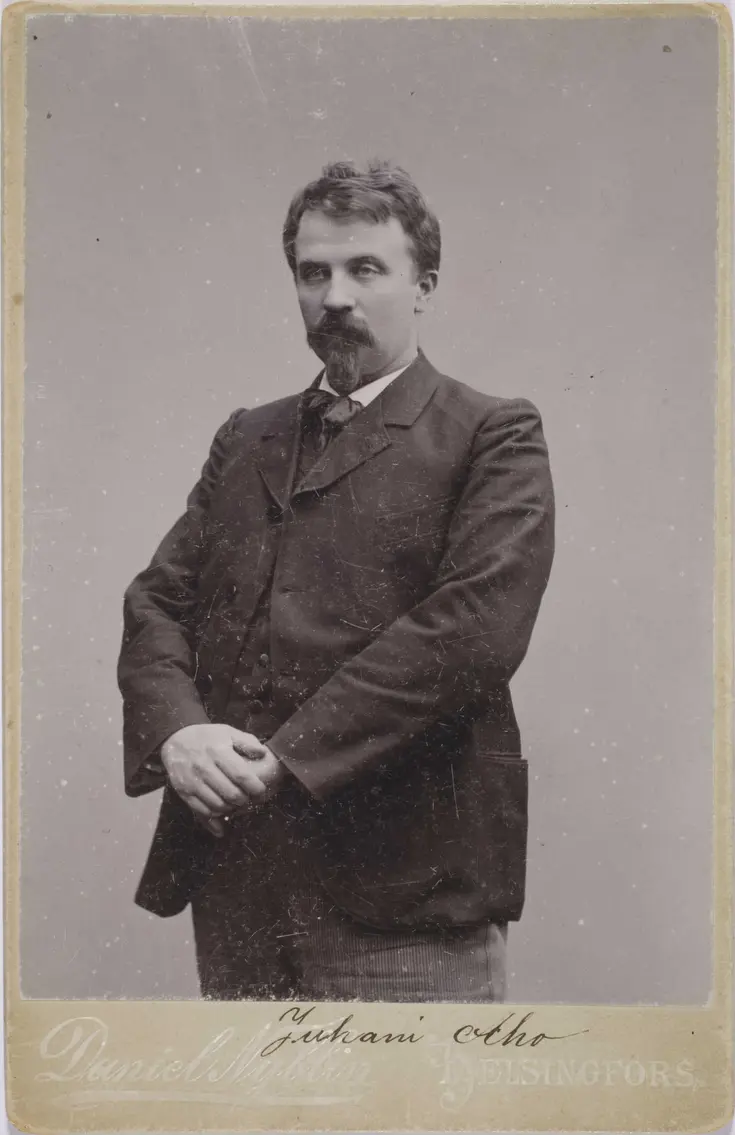 Ett fotografi av Juhani Aho 