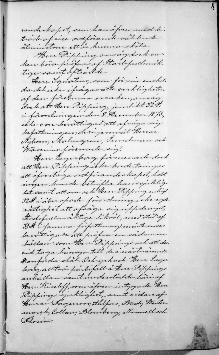 käsinkirjoitettu tekstisivu