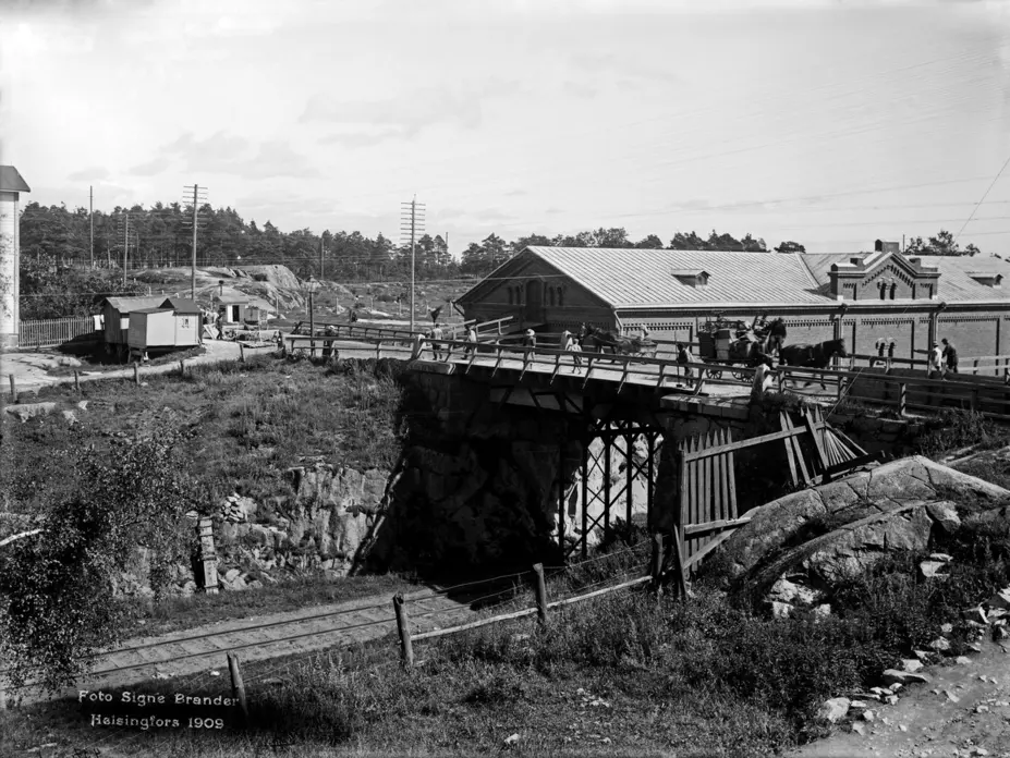 Tavastvägens bro år 1909