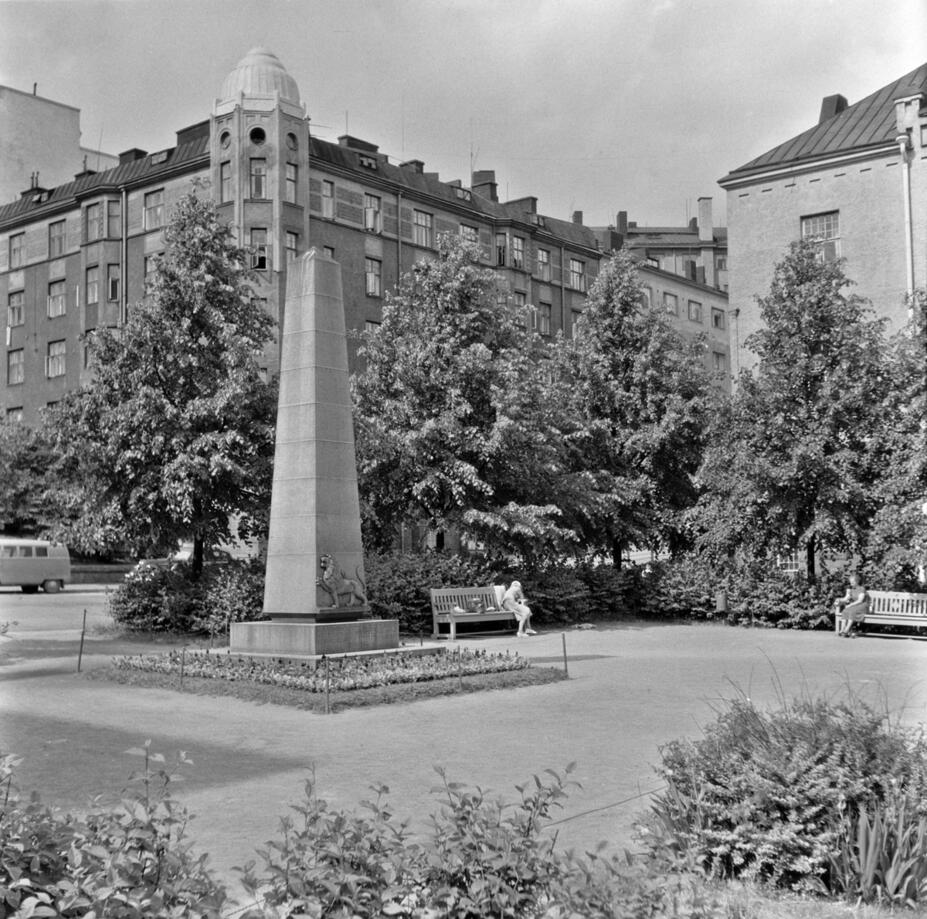 Alli Tryggin puisto 1960