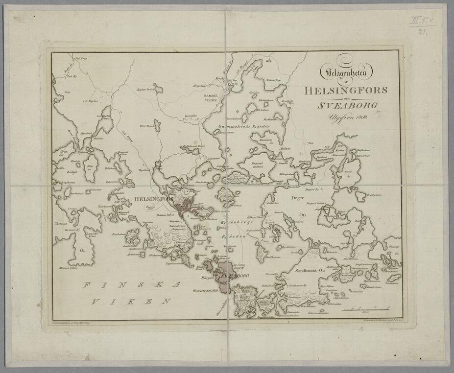Helsingfors och Sveaborg 1808