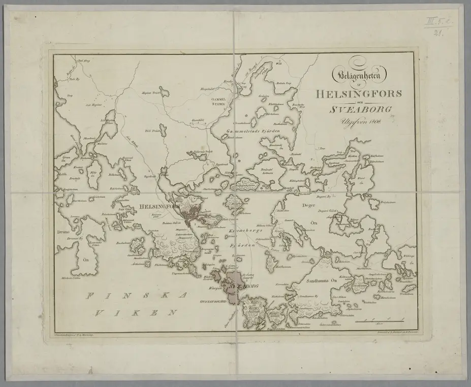 Helsingfors och Sveaborg 1808