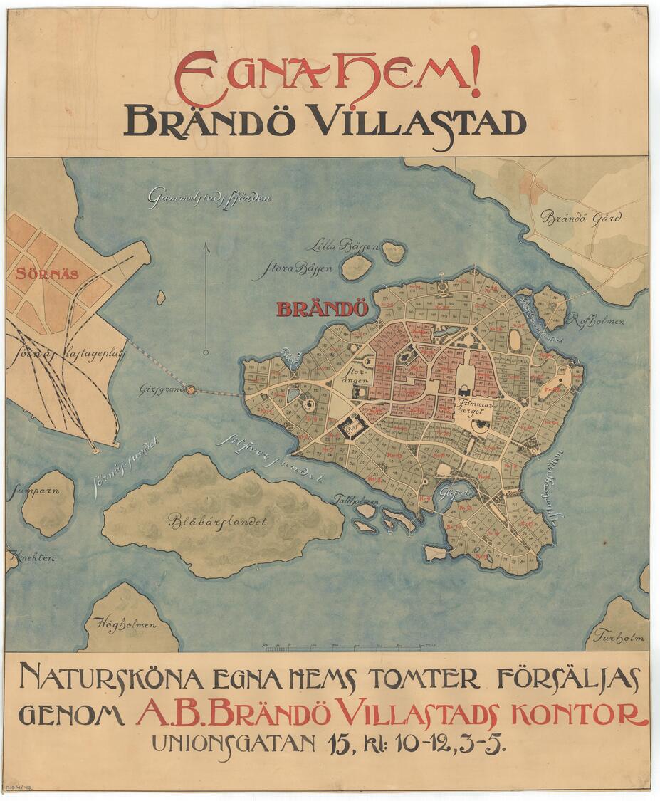 Egna Hem, Brändö Villastad (1909)