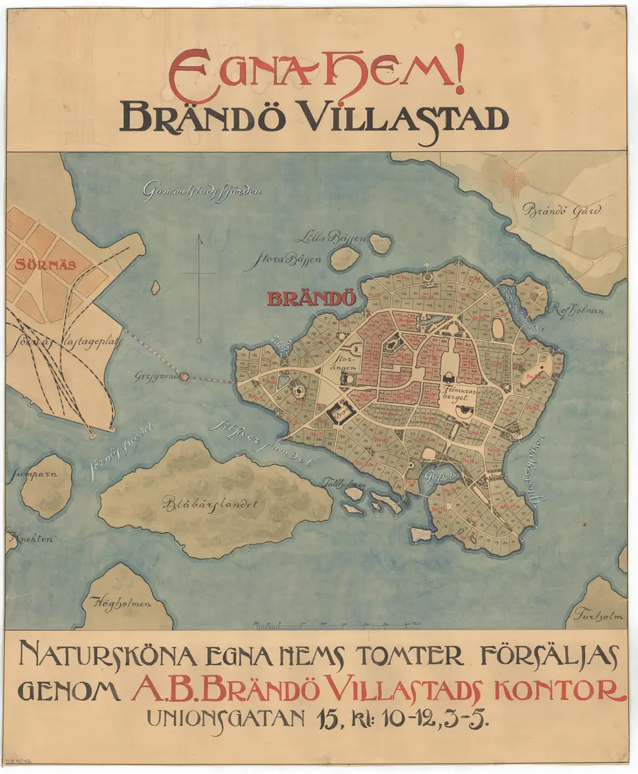 Egna Hem, Brändö Villastad‎ (1909)