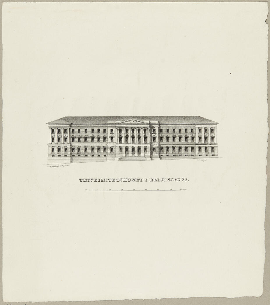 Kejserliga Alexandersuniversitetet i 1832