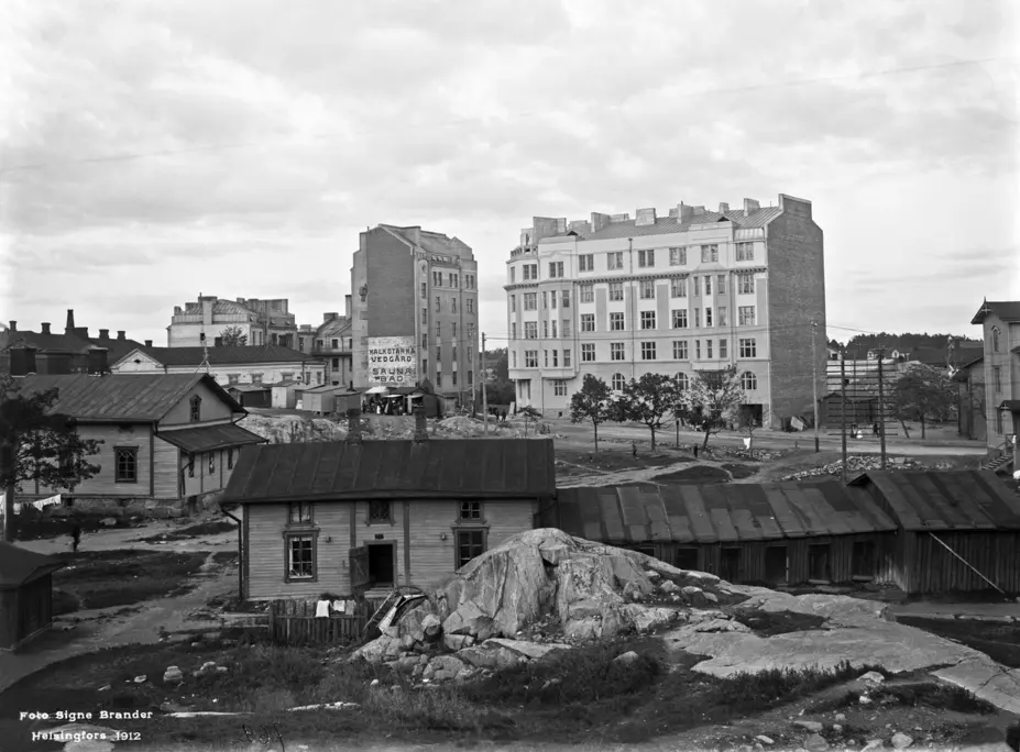 Helsingegatans början 1912