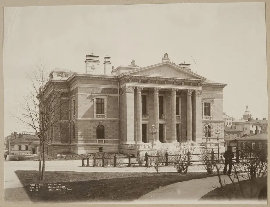 Ständerhuset på 1890-talet