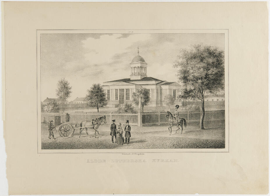 Gamla kyrkan 1838