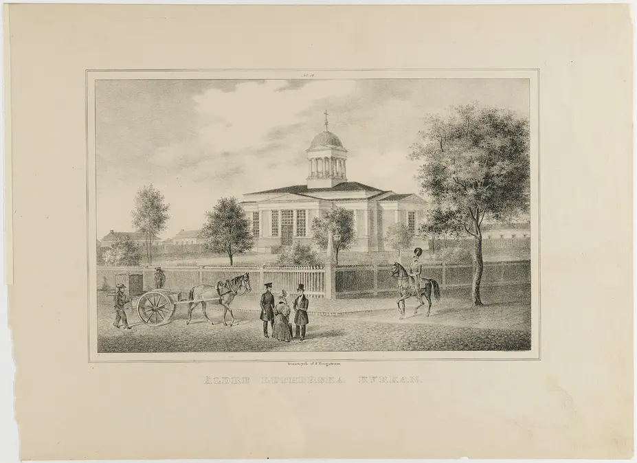 Gamla kyrkan 1838