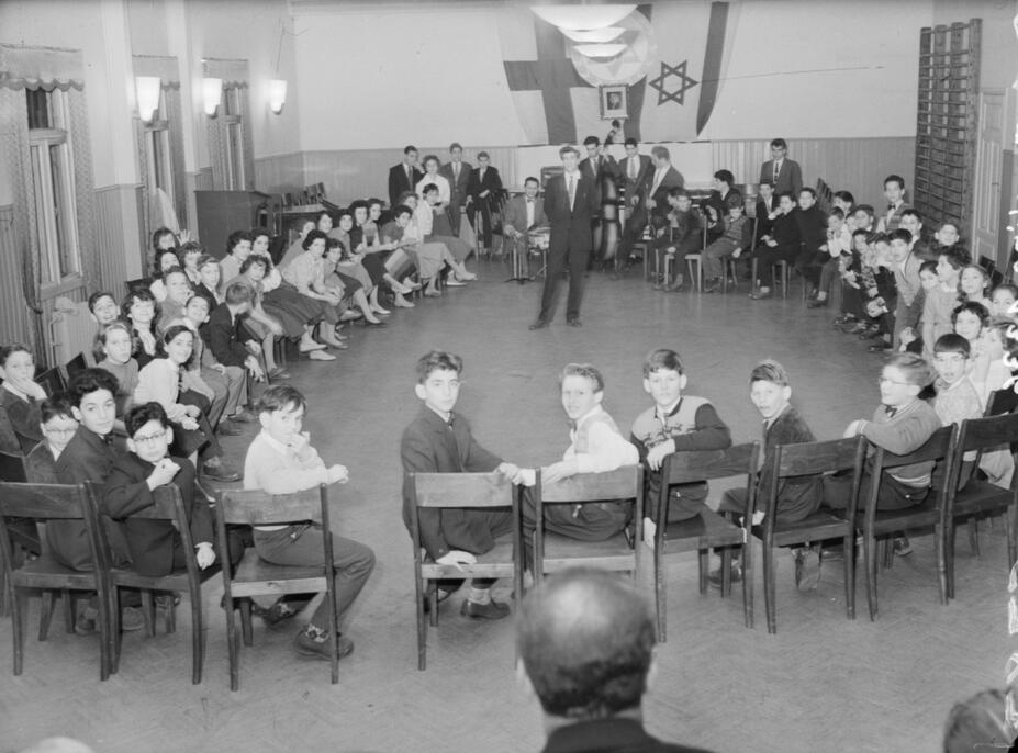 Barnfest på Judiska skolan