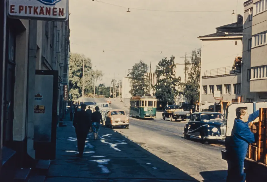 Viborgsgatan i slutet av 1950-talet