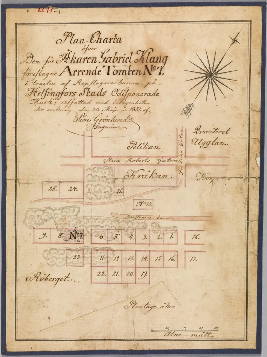 Asemakaava 1831