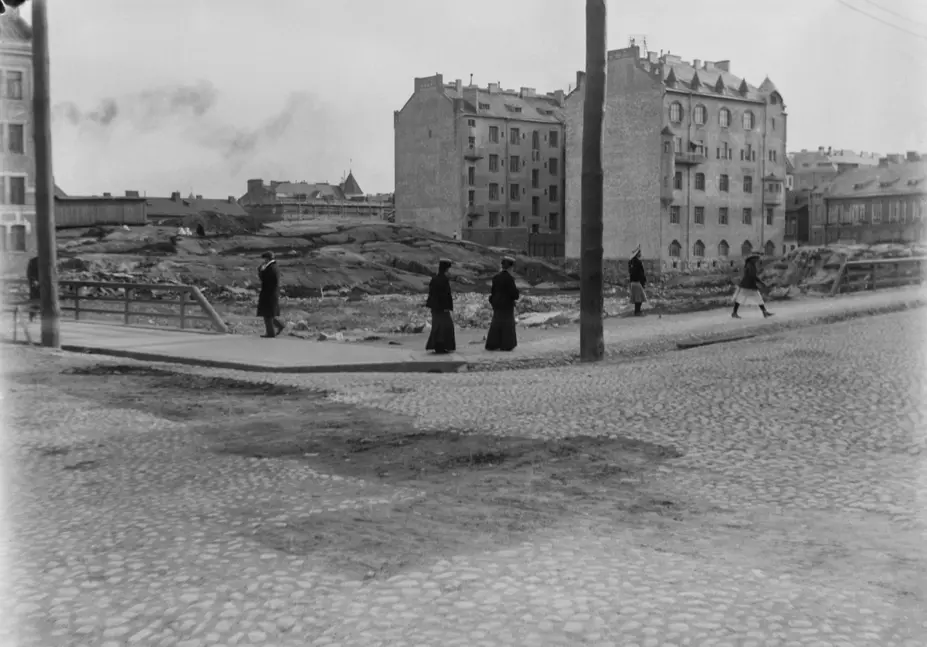 Schalinin talo vuonna 1907