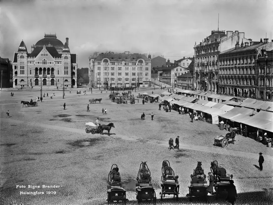 Rautatientori 1909
