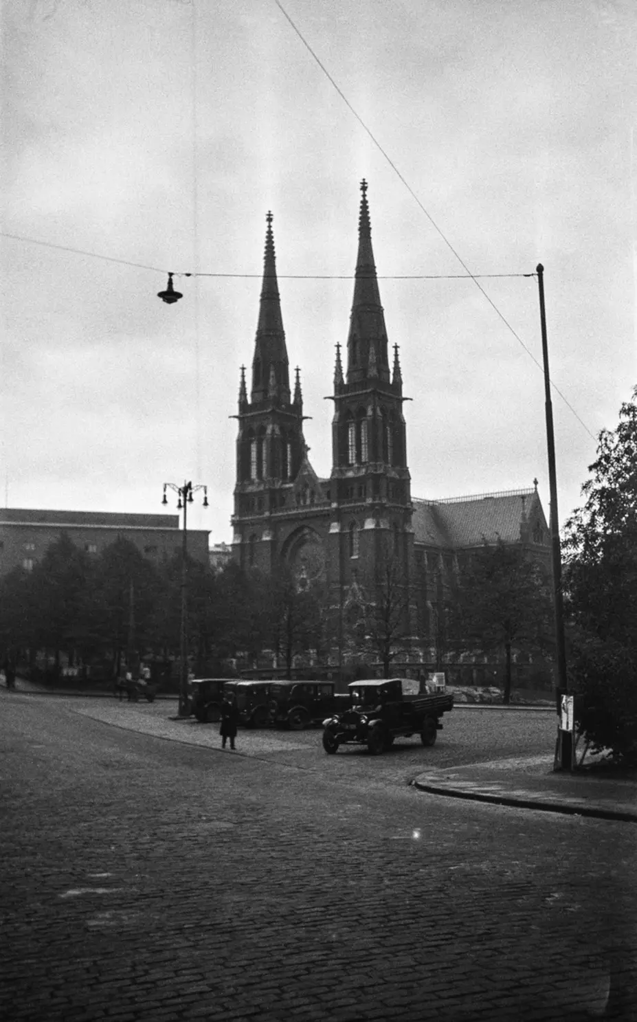Hyrbilstation vid Johannes kyrka
