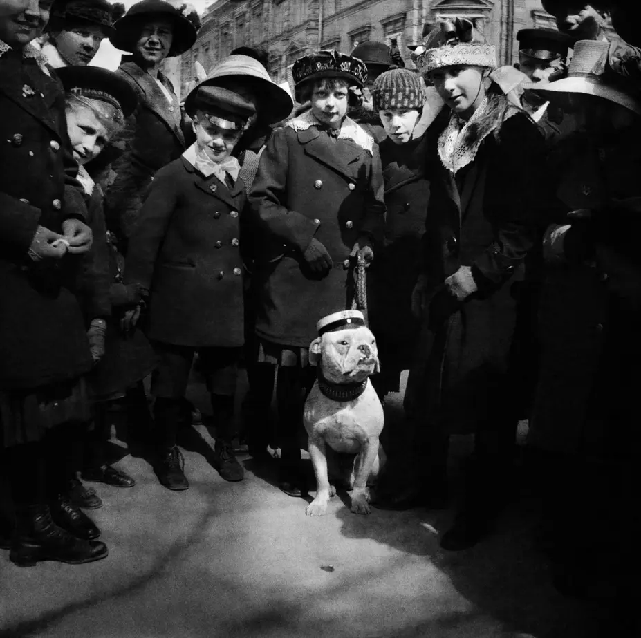 Valborgsfest år 1914 på Salutorget