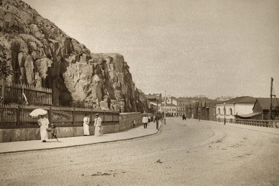 Saunakatu 1890-luvulla