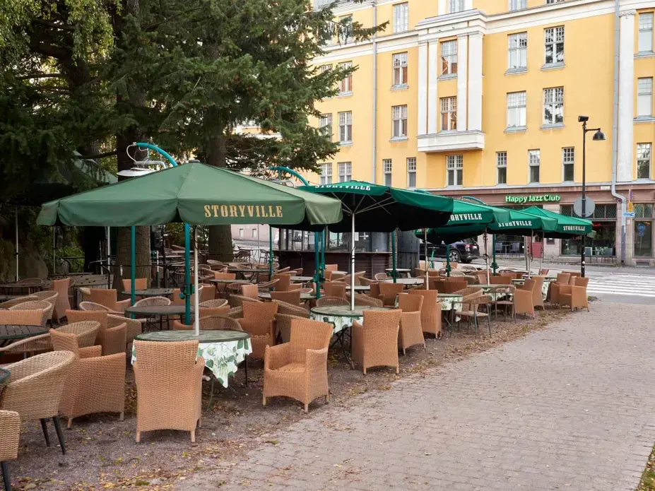 Storyvillen terassi