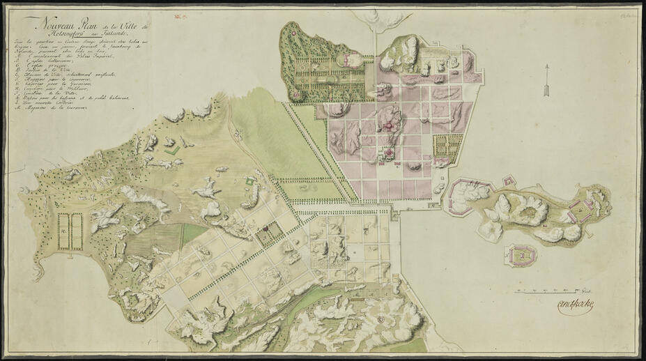 Kockes och Ehrenströms stadsplan