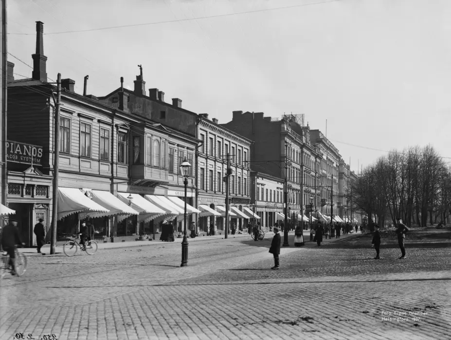 Gradins smörgåsaffär på Norra Esplanaden