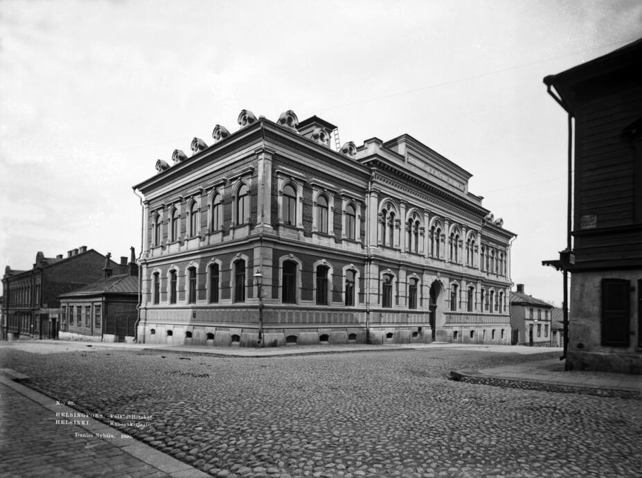 Rikhardinkadun kirjasto 1890