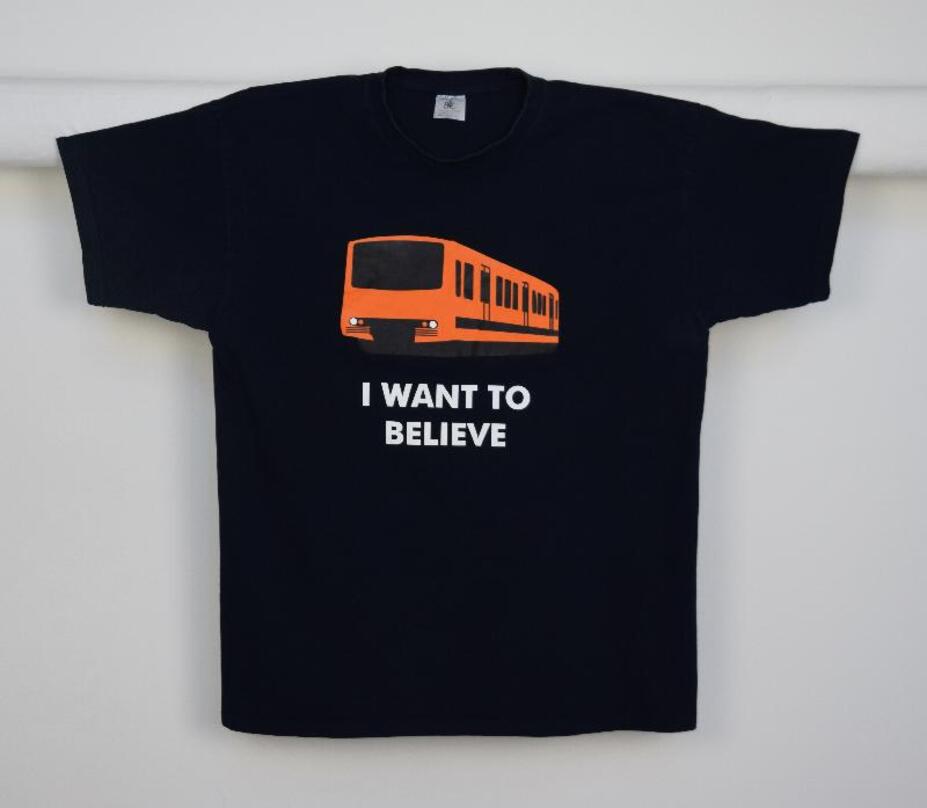 T-tröja med metro-tema