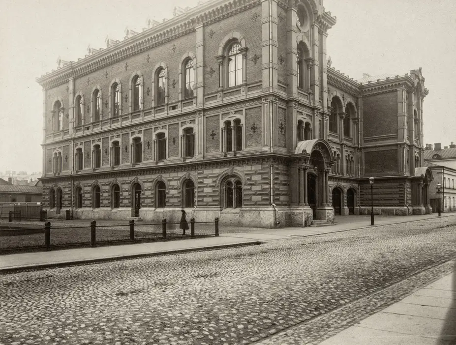Fria brandkårens hus på 1890-talet