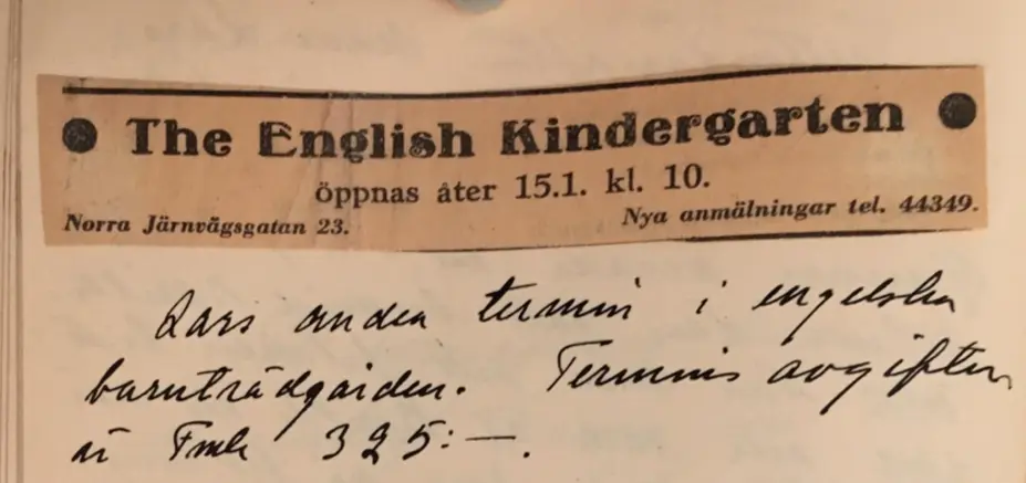 The English Kindergarten