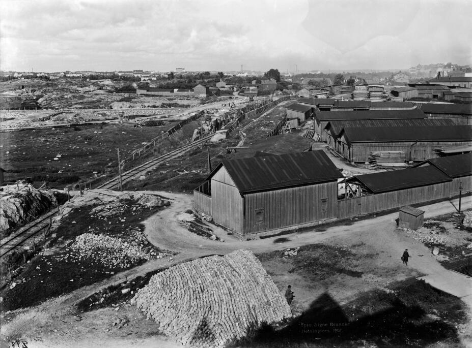 Kamppia vuonna 1907