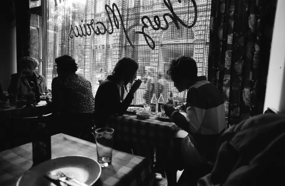 Ravintola Chez Marius vuonna 1970