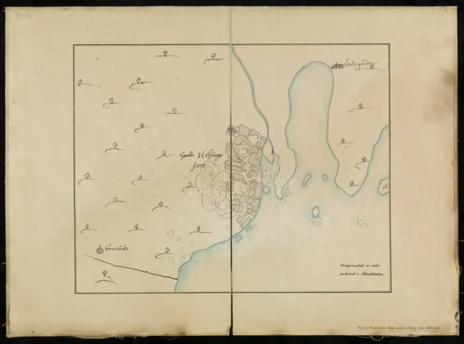 Helsingfors och Viks ladugård 1550