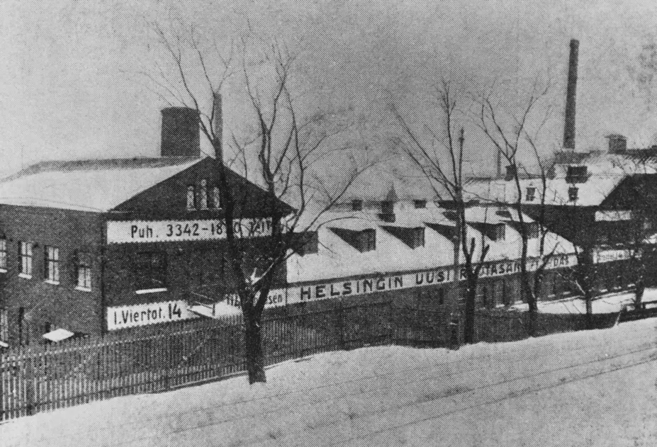 Helsingin rautasänkytehdas 1910