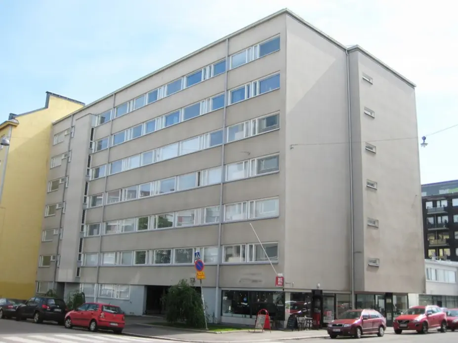 Flervåningshus på Suoniogatan