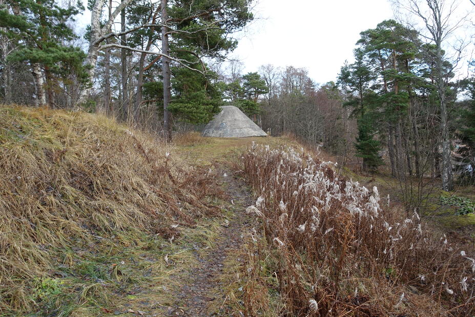 Drumsö pjäsbatteri på Mörtnäs