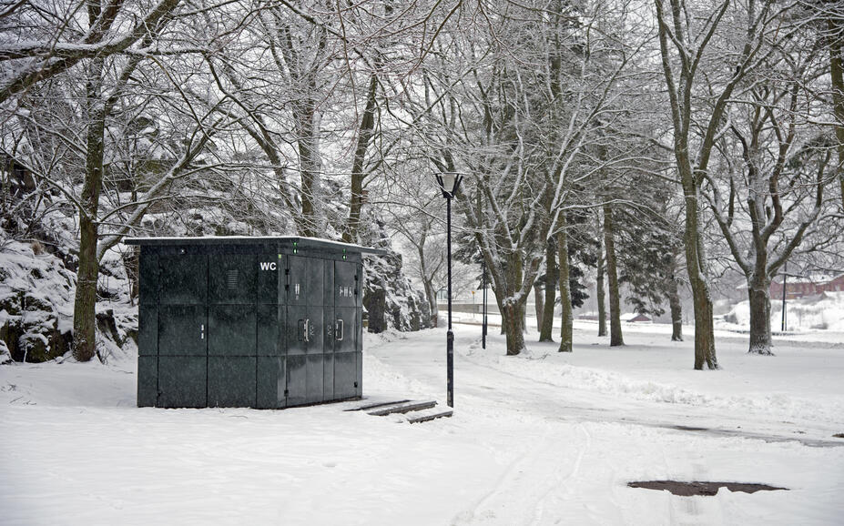 Den gröna toaletten i Brunnsparken