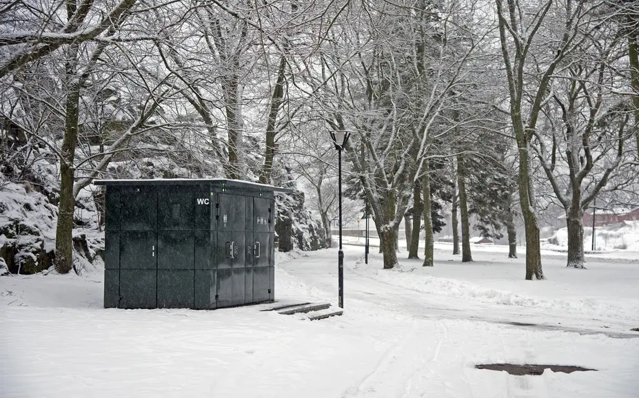 Den gröna toaletten i Brunnsparken