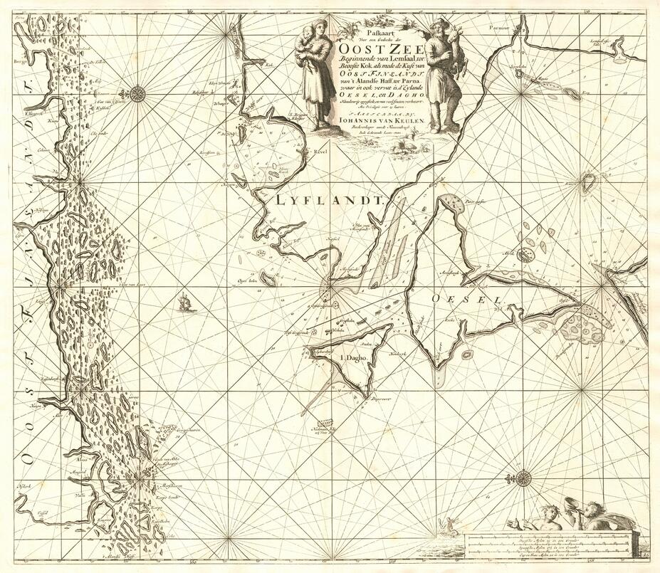Itämeren kartta 1680